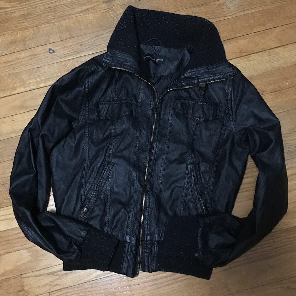Pleather coat
